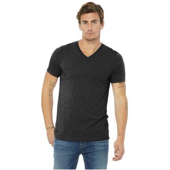 BELLA+CANVAS ® Unisex Triblend Short Sleeve V-Neck Te.
