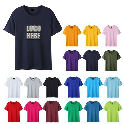 Unisex Round Neck Short Sleeve T Shirt -Full Color Imprint