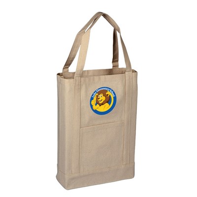 Natural Canvas Deluxe Tote