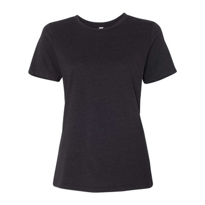 Bella+Canvas® Women's Relaxed Fit Heather CVC T-Shirt